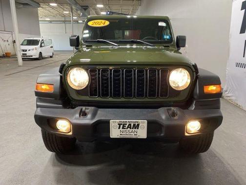 Sarge Green Clearcoat 2024 Jeep Wrangler Sport