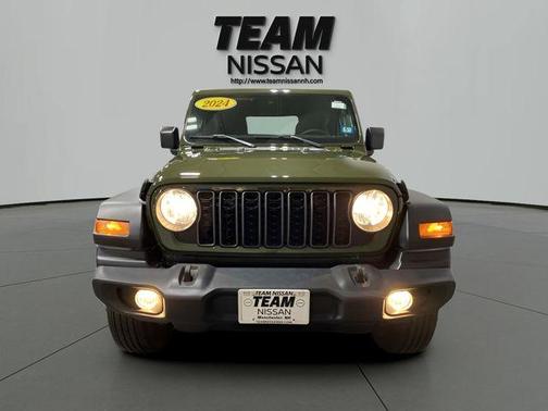 Sarge Green Clearcoat 2024 Jeep Wrangler Sport