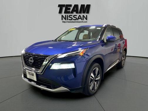 Caspian Blue 2023 Nissan Rogue Platinum