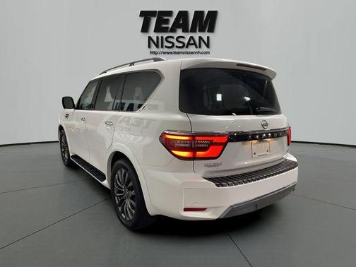 Aspen White 2023 Nissan Armada Platinum