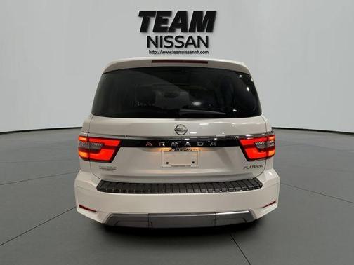 Aspen White 2023 Nissan Armada Platinum