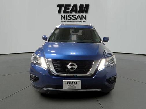 Caspian Blue 2018 Nissan Pathfinder Platinum