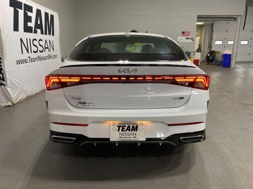 Glacial White Pearl 2022 Kia K5 GT-Line