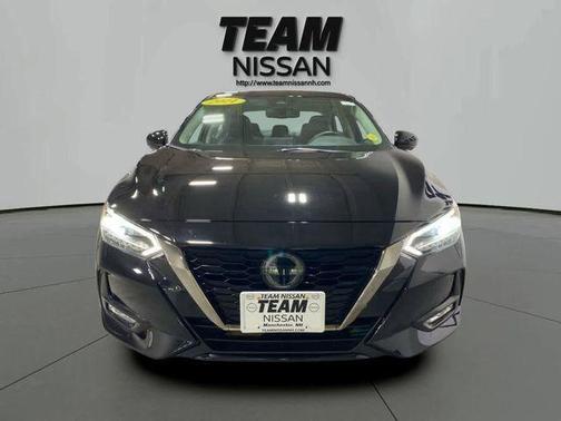 Black 2021 Nissan Sentra SR
