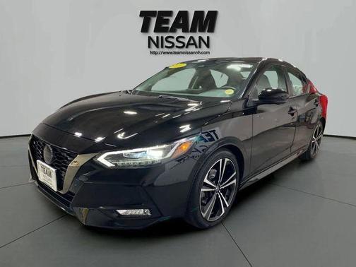 Black 2021 Nissan Sentra SR