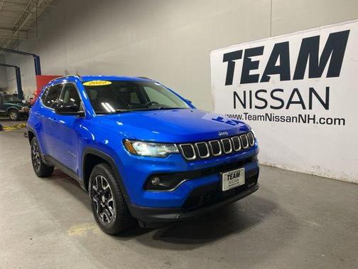 Laser Blue 2022 Jeep Compass Latitude