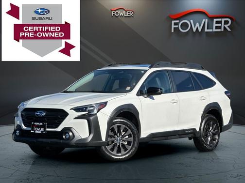 Crystal White Pearl 2025 Subaru Outback Onyx Edition