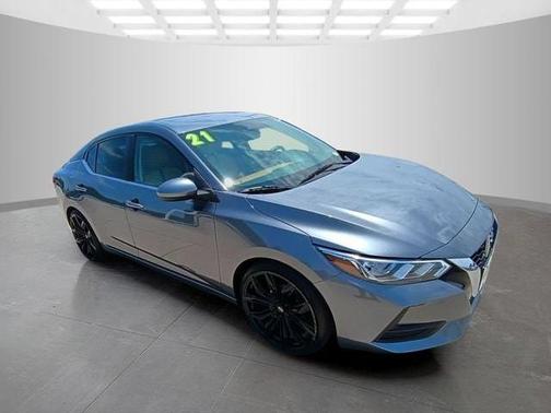 Gun Metallic 2021 Nissan Sentra SV