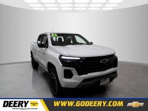 Summit White 2026 Chevrolet Colorado Z71