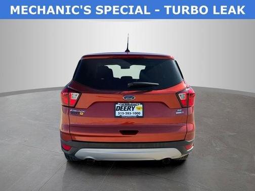 Orange Metallic 2019 Ford Escape SE