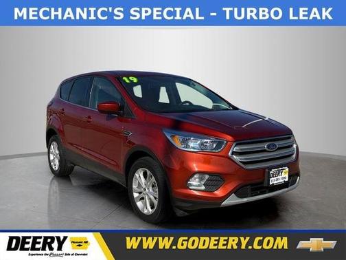 Orange Metallic 2019 Ford Escape SE