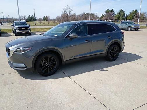 Machine Gray Metallic 2022 Mazda CX-9 Touring Plus