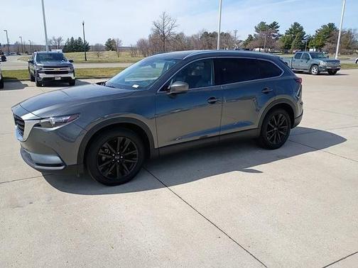Machine Gray Metallic 2022 Mazda CX-9 Touring Plus