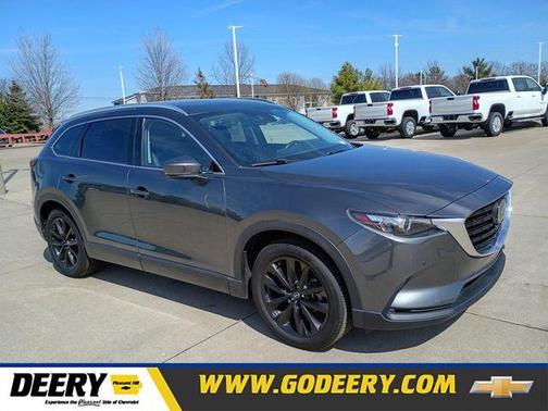 Machine Gray Metallic 2022 Mazda CX-9 Touring Plus