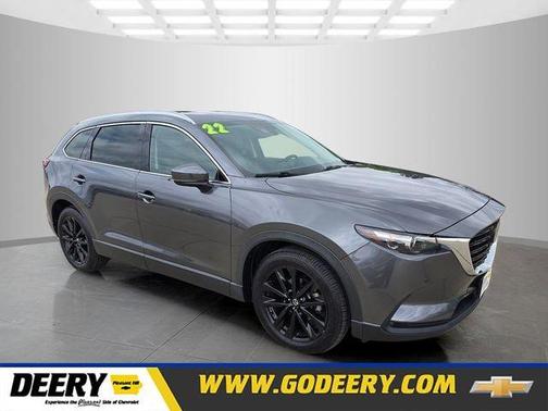 Machine Gray Metallic 2022 Mazda CX-9 Touring Plus