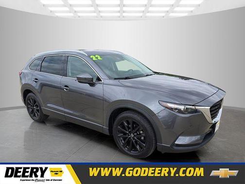 Machine Gray Metallic 2022 Mazda CX-9 Touring Plus