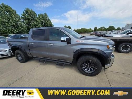 Satin Steel Metallic 2021 Chevrolet Silverado 1500 LT