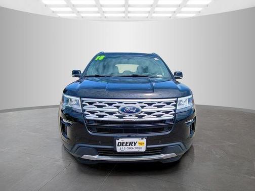 Shadow Black 2018 Ford Explorer XLT