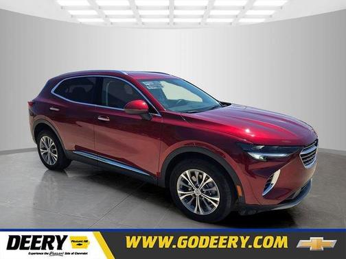 Cinnabar Metallic 2023 Buick Envision Preferred