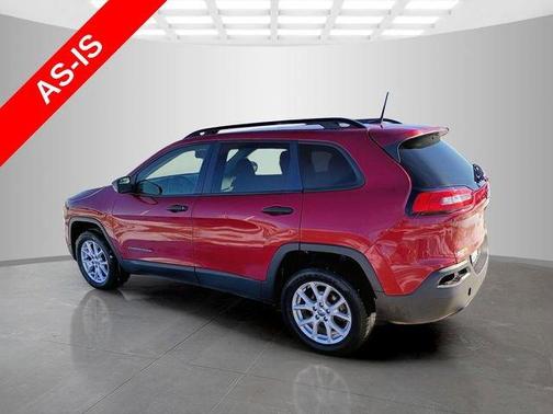 Deep Cherry Red Crystal Pearlcoat 2016 Jeep Cherokee Sport