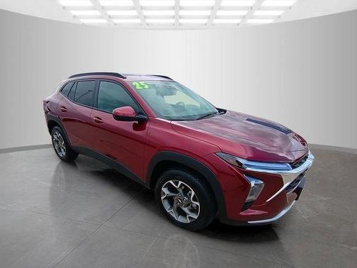 Crimson Metallic 2025 Chevrolet Trax LT