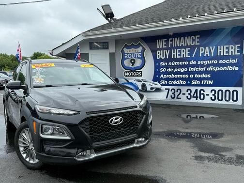 Ultra Black 2020 Hyundai KONA SEL Plus