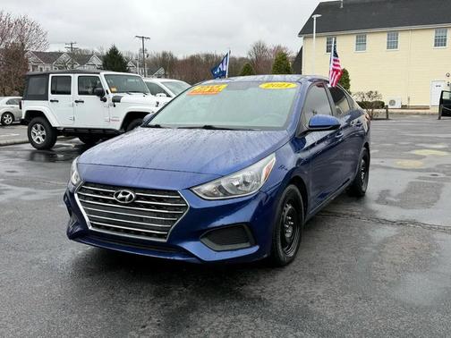 Admiral Blue 2021 Hyundai Accent SE
