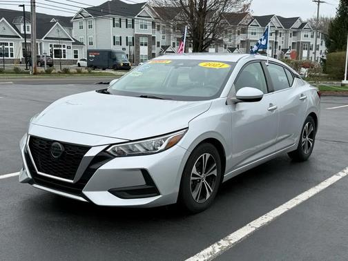 Brilliant Silver Metallic 2021 Nissan Sentra SV