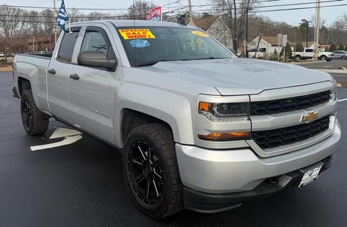 Gray 2018 Chevrolet Silverado 1500 Custom