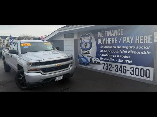 Gray 2018 Chevrolet Silverado 1500 Custom