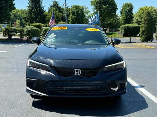Crystal Black Pearl 2022 Honda Civic Sport