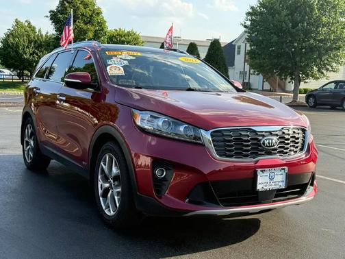 Passion Red 2019 Kia Sorento EX
