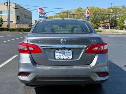 Gun Metallic 2017 Nissan Sentra SV