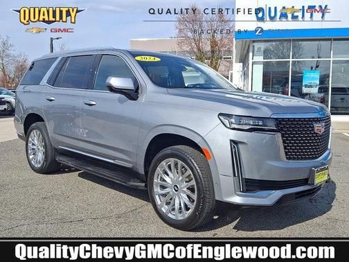 Argent Silver Metallic 2024 Cadillac Escalade Premium Luxury