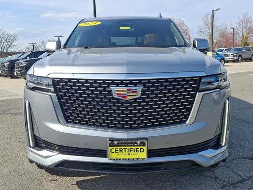 Argent Silver Metallic 2024 Cadillac Escalade Premium Luxury