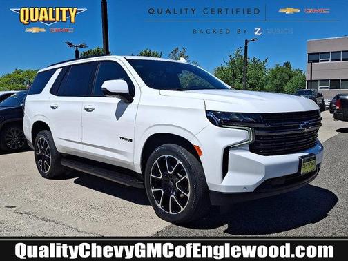 Summit White 2021 Chevrolet Tahoe 4WD RST