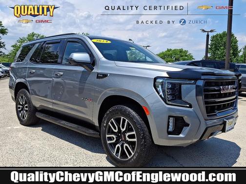 Sterling Metallic 2024 GMC Yukon 4WD AT4