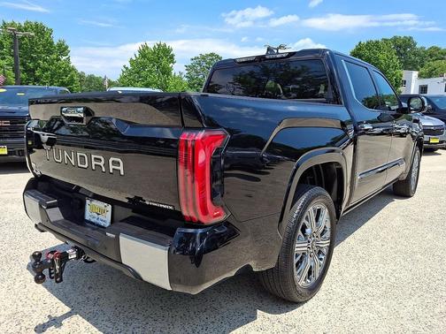 Midnight Black Metallic 2026 Toyota Tundra Hybrid Capstone