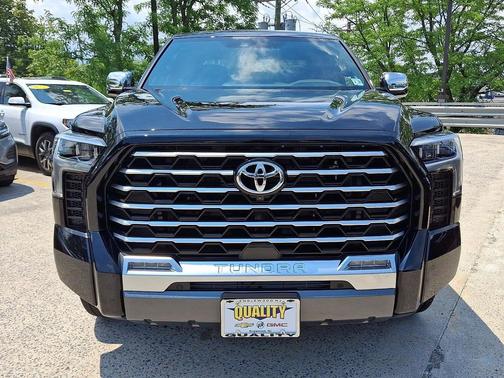 Midnight Black Metallic 2026 Toyota Tundra Hybrid Capstone