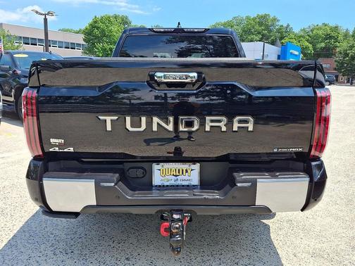 Midnight Black Metallic 2026 Toyota Tundra Hybrid Capstone