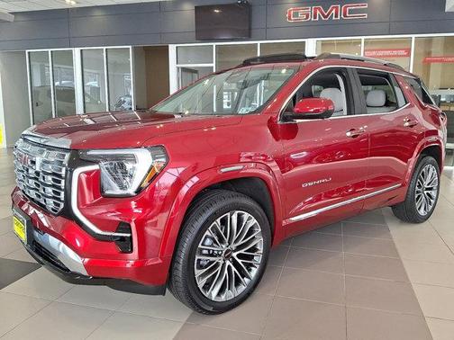 Volcanic Red Tintcoat 2026 GMC Terrain Denali