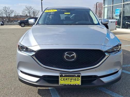Sonic Silver Metallic 2021 Mazda CX-5 Touring