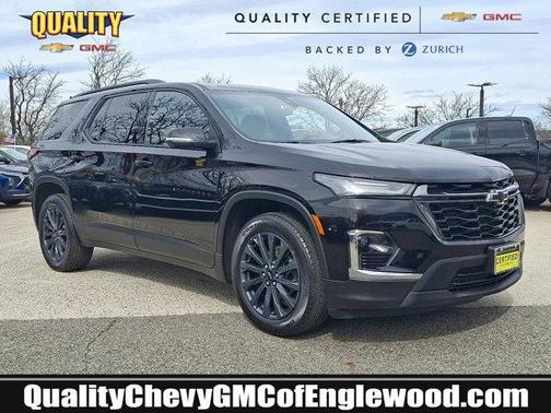 Mosaic Black Metallic 2023 Chevrolet Traverse RS