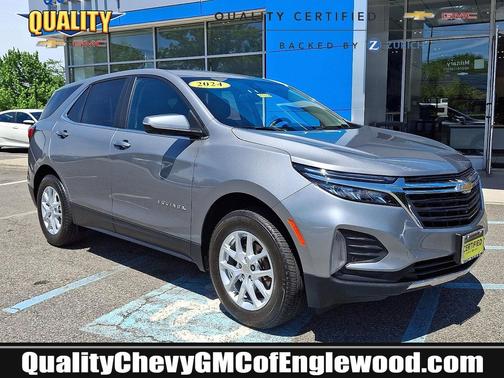 Sterling Gray Metallic 2024 Chevrolet Equinox 1LT