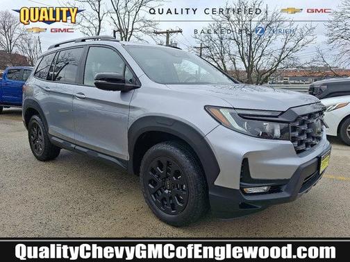 Lunar Silver Metallic 2023 Honda Passport AWD TrailSport
