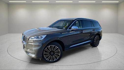 CHROMA CAVIAR DK GRAY MET C 2022 Lincoln Aviator BLACK LABEL SUV