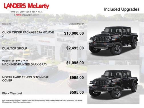 2025 Jeep Gladiator Mojave X