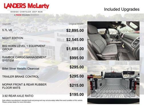 2026 RAM 1500 Big Horn/Lone Star