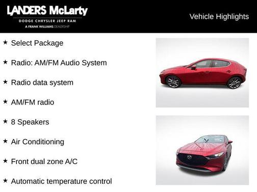 2021 Mazda Mazda3 FWD w/Select Package