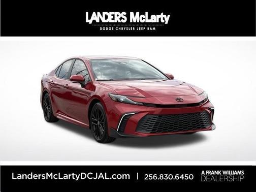 Supersonic Red 2025 Toyota Camry SE